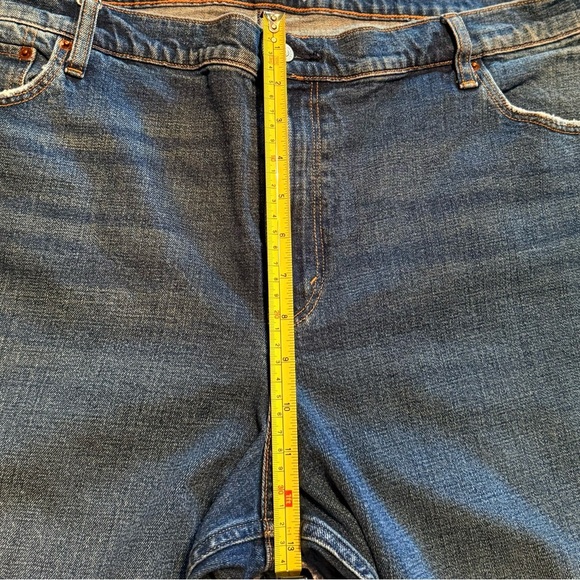 Women’s Abercrombie & Fitch Dark Blue Straight Leg Jeans Size 35 - Picture 11 of 15